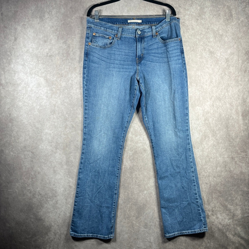 Levi's 415 Relaxed Bootcut Jeans Womens Size 31 Blue Medium Wash Denim Mid Rise